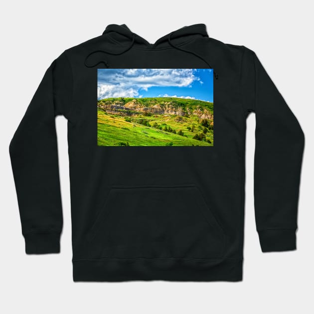 North Dakota Badlands Hoodie by Gestalt Imagery